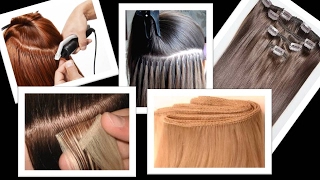 5 TIPOS DE EXTENSIONES PARA CABELLO  PROS Y CONTRAS [upl. by Allevon]