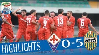 Verona  Fiorentina  05  Highlights  Giornata 3  Serie A TIM 201718 [upl. by Marna139]