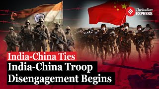 India and China Begin Troop Disengagement in Eastern Ladakh After FourYear Standoff [upl. by Corilla]