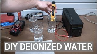 DIY Deionized Water  ElementalMaker [upl. by Luella]