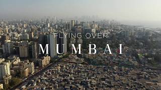 FLYING OVER MUMBAI DHARAVI 4K Aerial Film [upl. by Aleahcim]