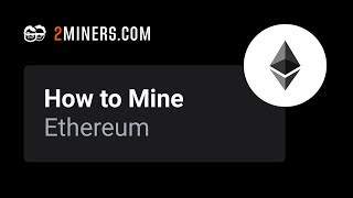 How to Mine Ethereum  ETH Mining Pool Setup [upl. by Divod]