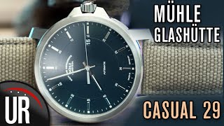 ICH KANN DRESSWATCH Mühle Glashütte CASUAL 29 TestReviewDeutsch [upl. by Ahtabbat153]