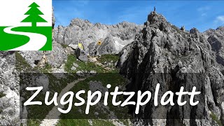 Wandern in den Alpen  Ehrwalder Alm  Gatterl  Zugspitzplatt [upl. by Jolene238]