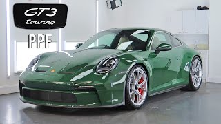 RARE 2022 Porsche GT3 Touring  PPF Installation [upl. by Annail]