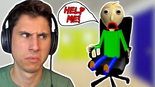 BALDI IS STUCK  Baldis Basics Mod [upl. by Margaux443]