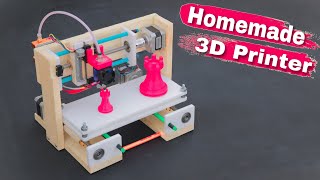 How To Make 3D Printer at Home  Arduino Project [upl. by Ahsurej]