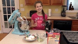 How to Bake Cupcakes  Cooking for Kids [upl. by Jay272]