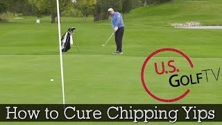 GOLFERS BIGGEST PROBLEM SHOT Fix your chipping yips  Simple Golf Tips [upl. by Chari]