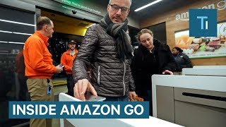 Inside The First Amazon Go Store [upl. by Assina]